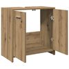 vidaXL Bathroom Sink Cabinet Artisan Oak Engineered Wood Medium
