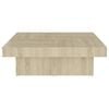 vidaXL Coffee Table Sonoma oak Engineered wood Modern Coffee Table