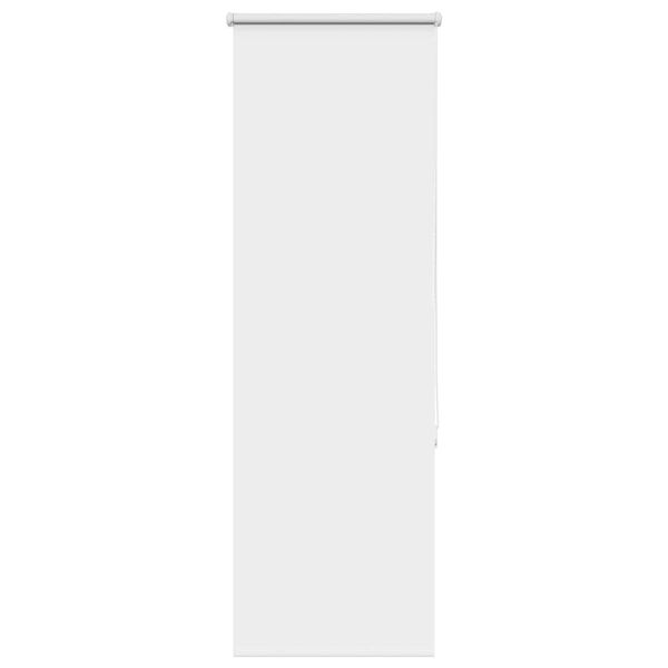 vidaXL Roller Blind White Polyester, Aluminum 23.6 x 59.1 in
