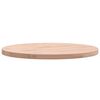 vidaXL Table Top Natural Beech Solid Beech Wood Ø11.8 x 0.6 in Table Top