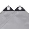 vidaXL Tarpaulin 2.1 oz/ft² 13.1'x13.1' Gray