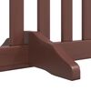 vidaXL Dog Gate Set of 6 Brown Poplar Wood 189 in total length