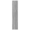 vidaXL Bookcase Grey Sonoma Engineered wood Medium Bookcase