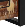 vidaXL Sideboard Black and brown Solid reclaimed wood, iron Medium