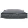 vidaXL Cushion Anthracite 27.56 x 27.56 x 4.72 in Oxford Fabric