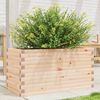 vidaXL Patio Planter 35.4x15.7x17.9" Solid Wood Pine