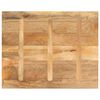 vidaXL Table Top Natural wood Solid Mango Wood 35.4x31.5 in Durable