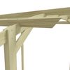 vidaXL Pergola Green Impregnated Pinewood 70.9 x 77.6 x 82.7 in Durable
