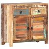 vidaXL Sideboard Mixed reclaimed color