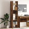 vidaXL Book Cabinet Old Wood 15.75 x 13.78 x 70.87 in Engineered Wood