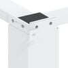 vidaXL Double Washing and Drying Machine Pedestal White