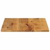 vidaXL Table Top 27.6"x27.6"x1.5" Square Solid Wood Mango