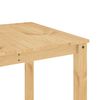 vidaXL Dining Table Solid pine wood 70.9 x 35.4 x 29.5 in Minimalist