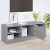 vidaXL TV Stand Gray Sonoma 40.2"x14"x14.4" Engineered Wood
