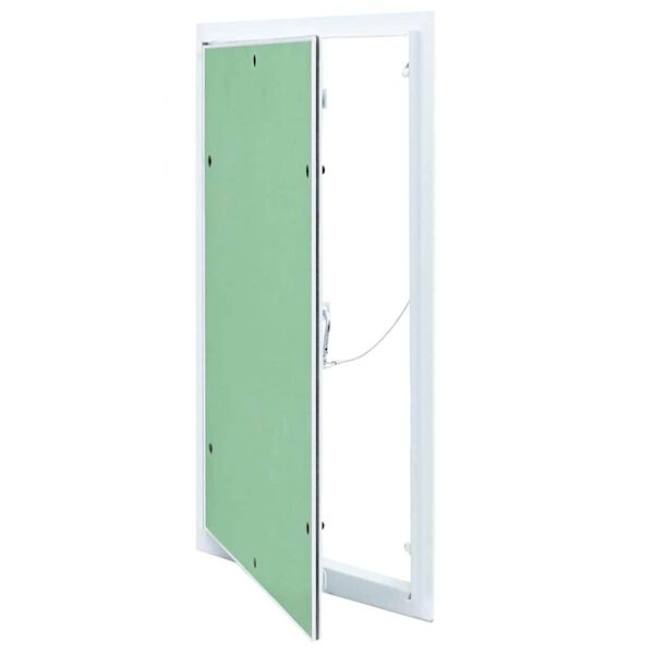 vidaXL Access Panel White 35 x 55 cm Aluminium and Plasterboard