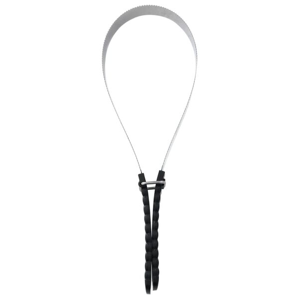 vidaXL Shedding Blade Silver Stainless Steel Medium Foldable