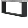 vidaXL Shoe Cabinet Concrete Grey Engineered Wood Medium Shoe Cabinet