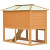 vidaXL Animal Cage Brown Fir wood Large Animal Cage Rectangular