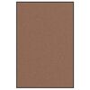 vidaXL Doormat Brown and Black 47.2" x 70.9" Polypropylene and vinyl