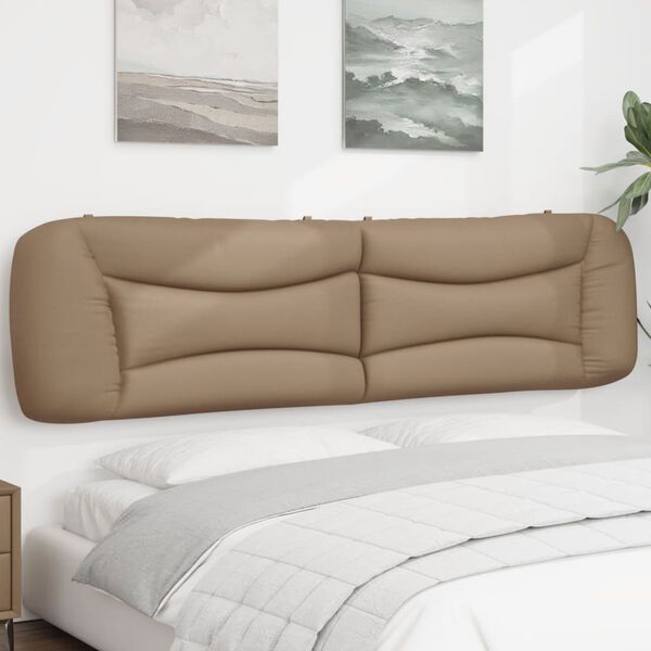 vidaXL Headboard Cushion Cappuccino
