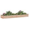 vidaXL Garden Raised Bed Natural wood Solid fir wood and breathable fabric
