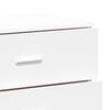 vidaXL Sideboard White Engineered wood Medium Sideboard Rectangular