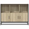 vidaXL Sideboard Sonoma Oak Engineered Wood Medium Sideboard