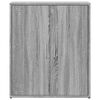vidaXL Sideboards 2 pcs Gray Sonoma 23.6"x12.2"x27.6" Engineered Wood