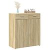 vidaXL Sideboard Sonoma oak Engineered wood Medium Sideboard Rectangle