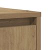 vidaXL Sideboard Artisan Oak Engineered Wood Medium Storage Cabinet