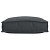 vidaXL Pallet Cushion for suitable for Seat 4 pcs Black 40 x 40 x 8 cm