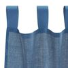 vidaXL Voile Curtains with Loops 2 pcs Royal Blue 55.1x102.4"