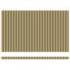 vidaXL Retractable Awning Striped Green and Yellow 196.85" x 118.11