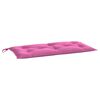 vidaXL Patio Bench Cushion Pink 43.3x19.7x2.8" Fabric