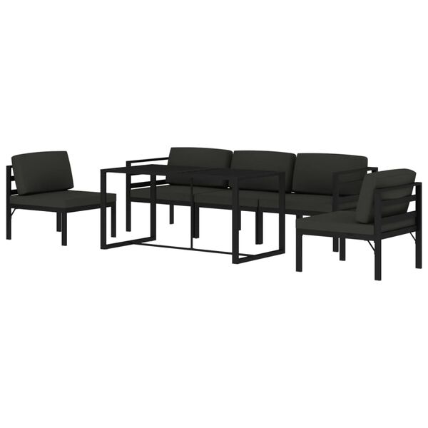 vidaXL Garden Lounge Set Anthracite