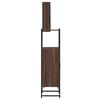 vidaXL Bathroom Cabinet Set Brown oak