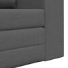 vidaXL Sofa Bed Dark gray 148 x 71 x 83 cm fabric