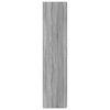 vidaXL Highboard Gray Sonoma 31.5"x16.7"x72.8" Engineered Wood