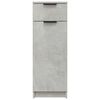 vidaXL Bathroom Cabinet Concrete Grey Engineered Wood Standard