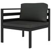 vidaXL Garden Lounge Set Anthracite