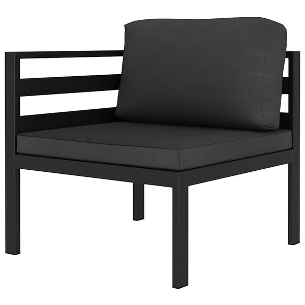 vidaXL Garden Lounge Set Anthracite