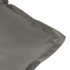 vidaXL Garden Bench Cushion Melange dark grey Fabric (100% polyester)