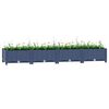 vidaXL Raised Bed Blue grey Polypropylene Medium Durable Raised Bed