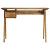 vidaXL Writing Desk Natural Mango Wood Solid Mango Wood Medium