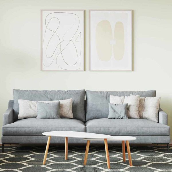 vidaXL Wall Paint Brown 6.50 x 6.50 x 6.26 in Wall Print