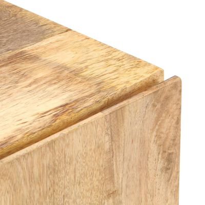 vidaXL Sideboard 23.6"x13.8"x30.3" Solid Mango Wood