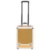 vidaXL Make-up Trolley  13.8x11.4x17.7" Gold Aluminium
