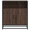 vidaXL Sideboard Brown Oak Engineered Wood Medium Sideboard