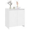 vidaXL Sideboard White 27.6"x16.1"x29.5" Engineered Wood