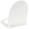 vidaXL Soft-close Toilet Seat with Quick-release Design White